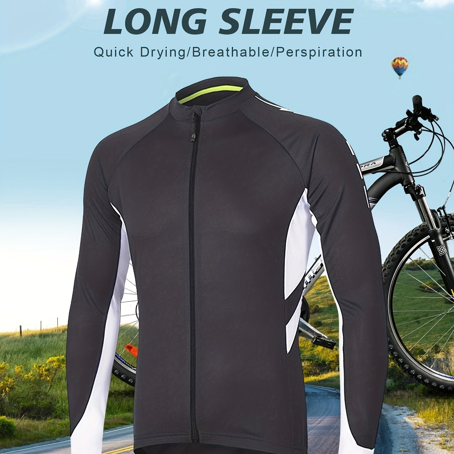 Camisa de Ciclismo Atholz Manga Longa: Performance e Conforto na Estrada