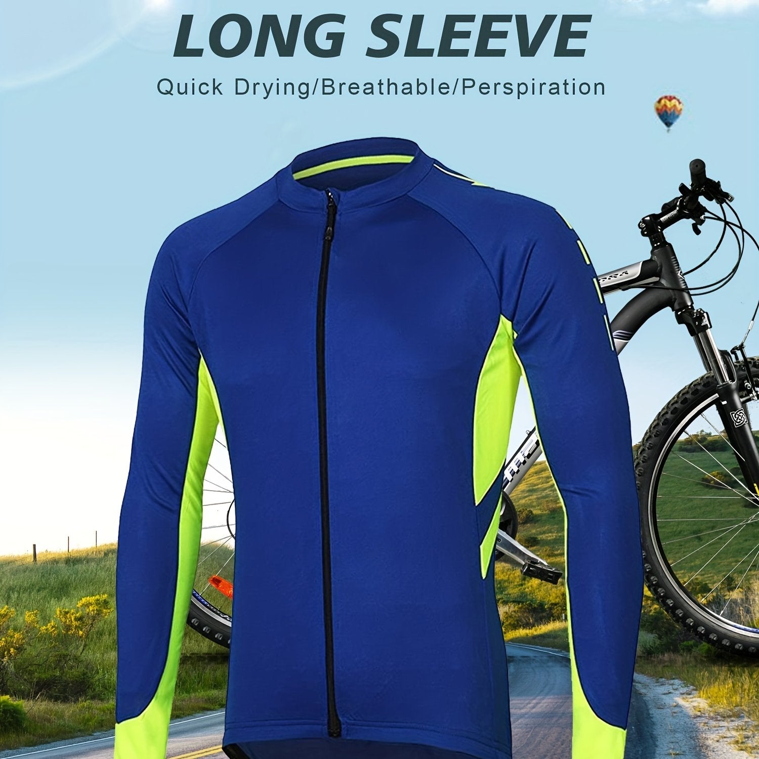Camisa de Ciclismo Atholz Manga Longa: Performance e Conforto na Estrada