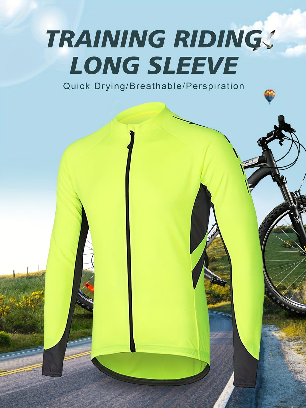 Camisa de Ciclismo Atholz Manga Longa: Performance e Conforto na Estrada