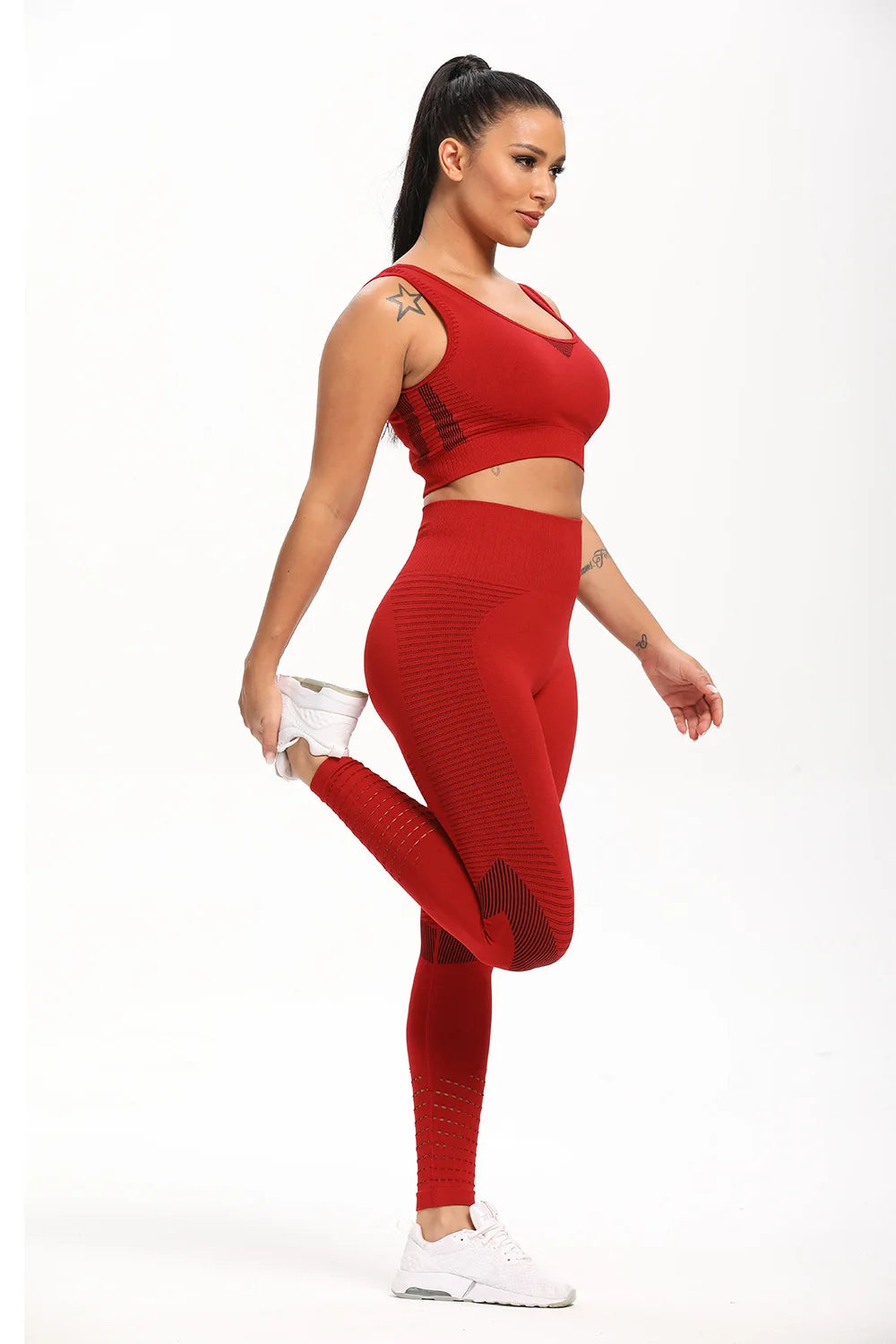 Legging Feminina ATHLOZ Seamless Sculpt – Definição, Conforto e Performance