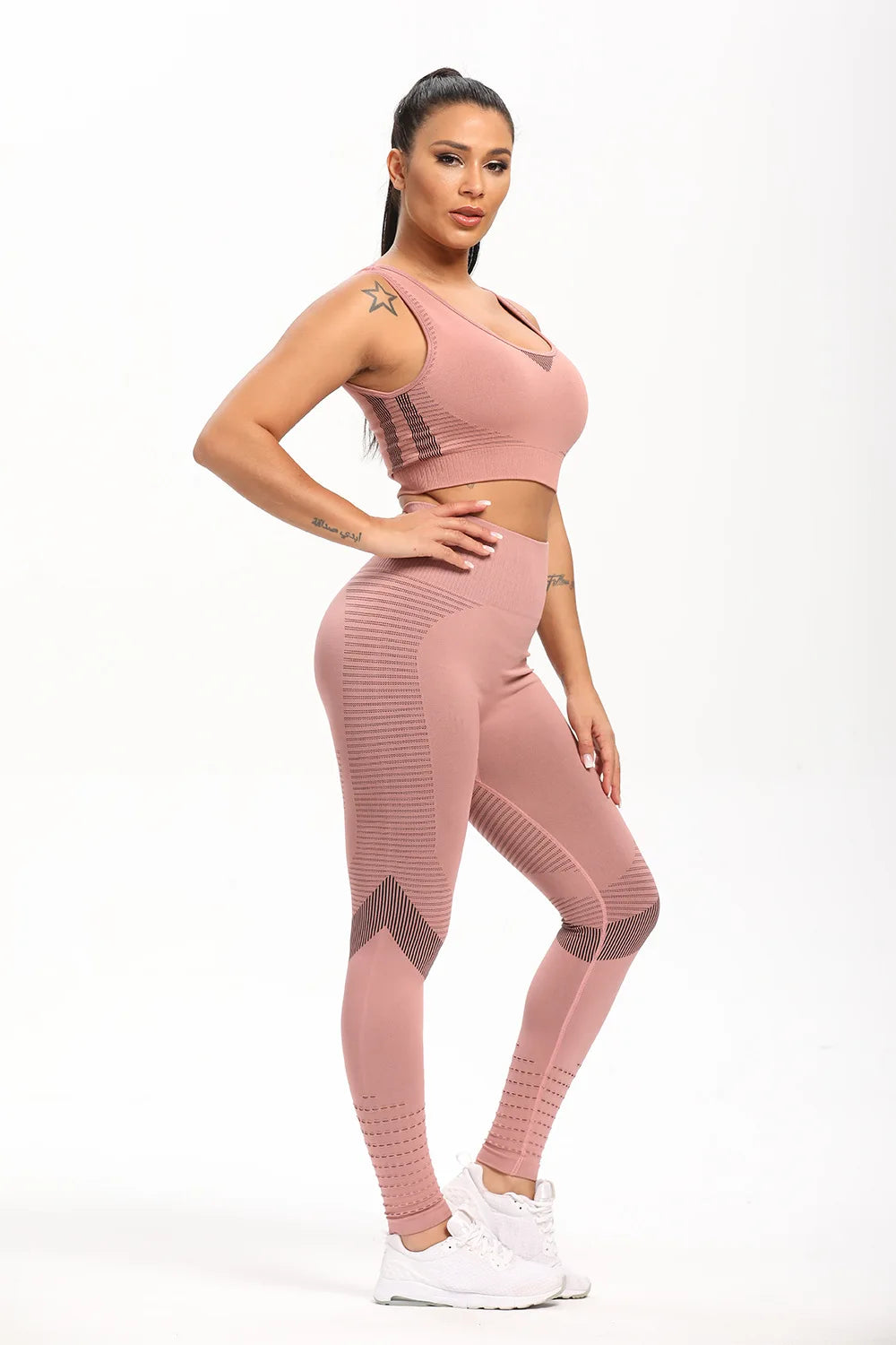 Legging Feminina ATHLOZ Seamless Sculpt – Definição, Conforto e Performance