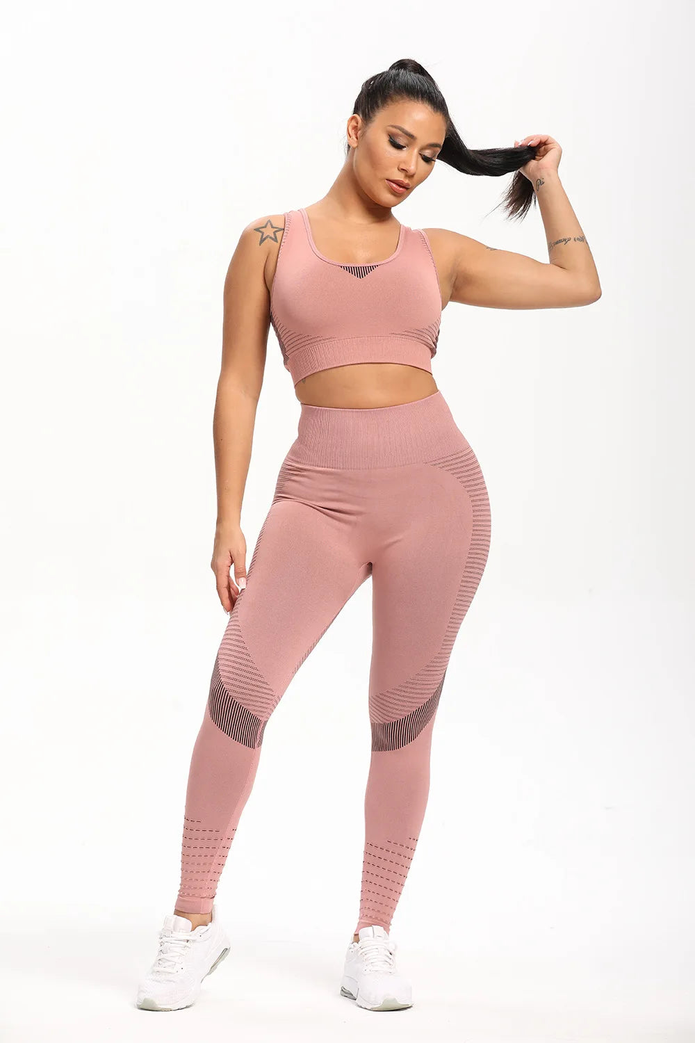 Legging Feminina ATHLOZ Seamless Sculpt – Definição, Conforto e Performance
