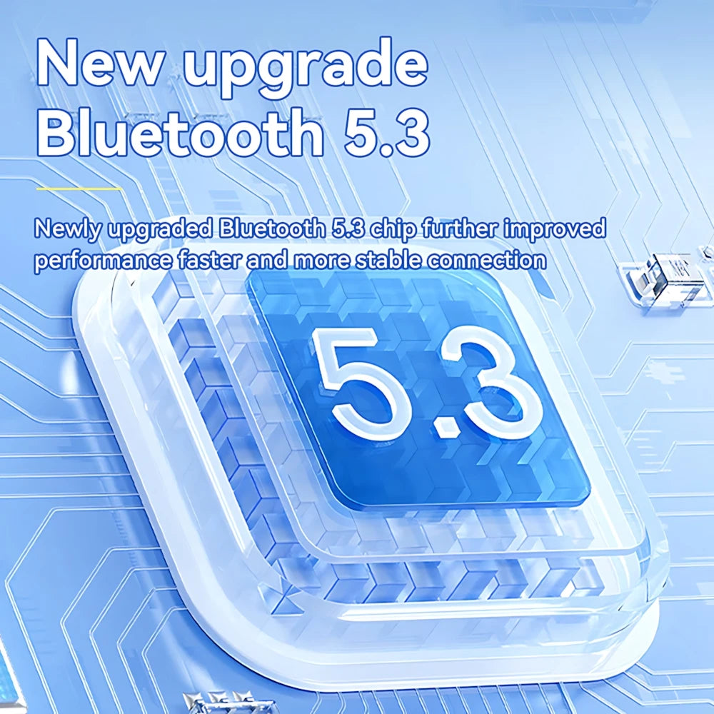 Fone de Ouvido Bluetooth HIFI Stereo Heavy Bass