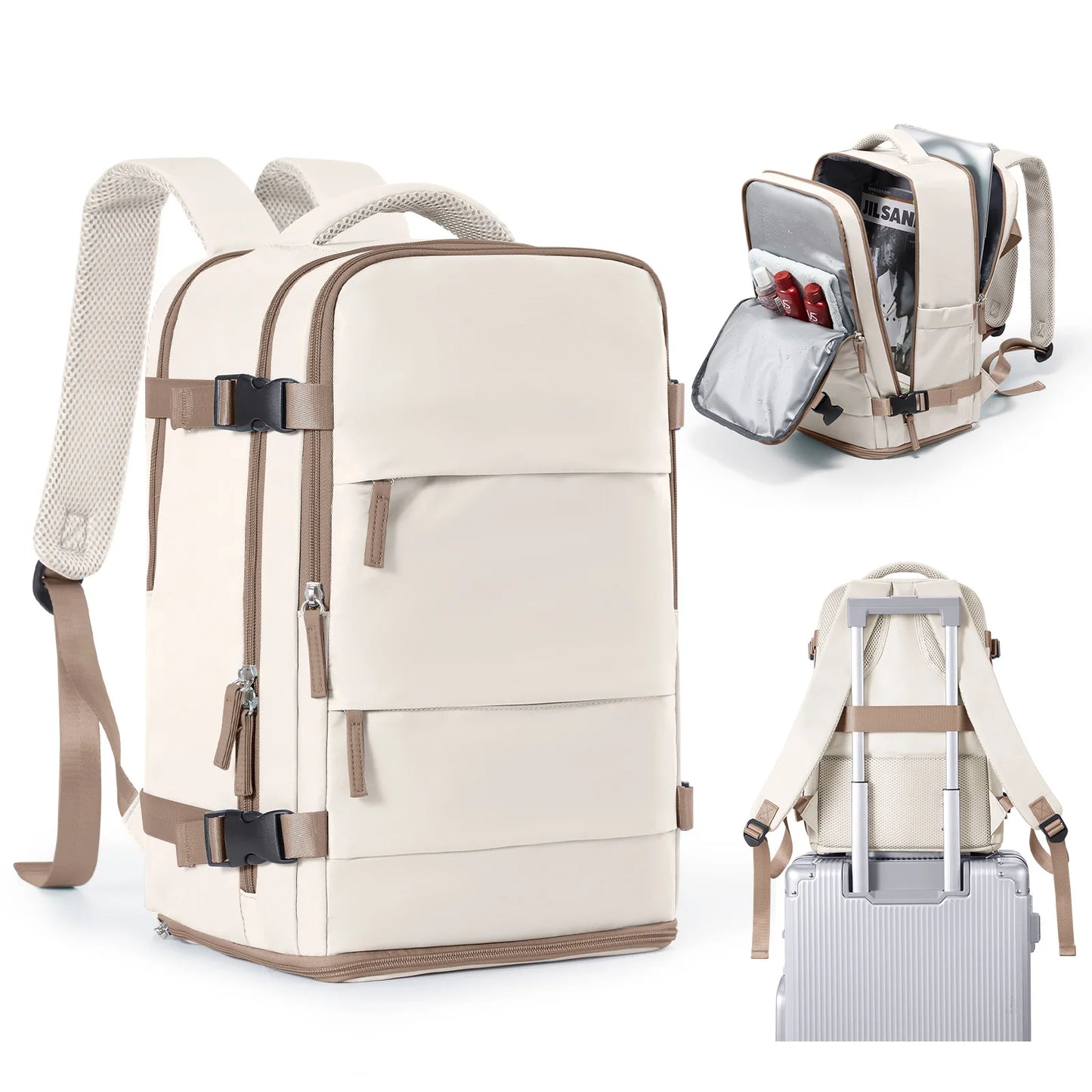 💼 Mochila de Viagem Impermeável Athloz 40x20x25