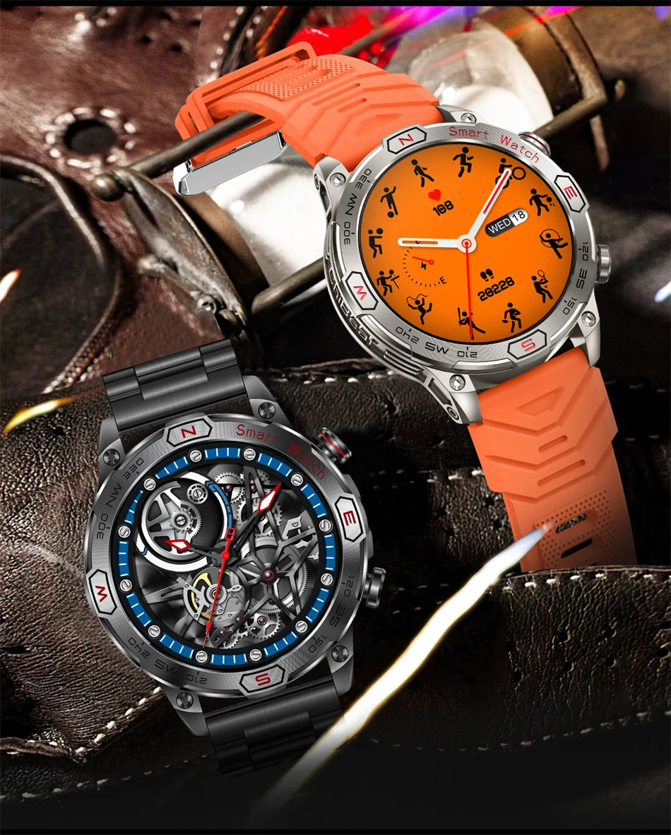 ⌚ Smartwatch ATHLOZ AMOLED GPS – Performance Inteligente