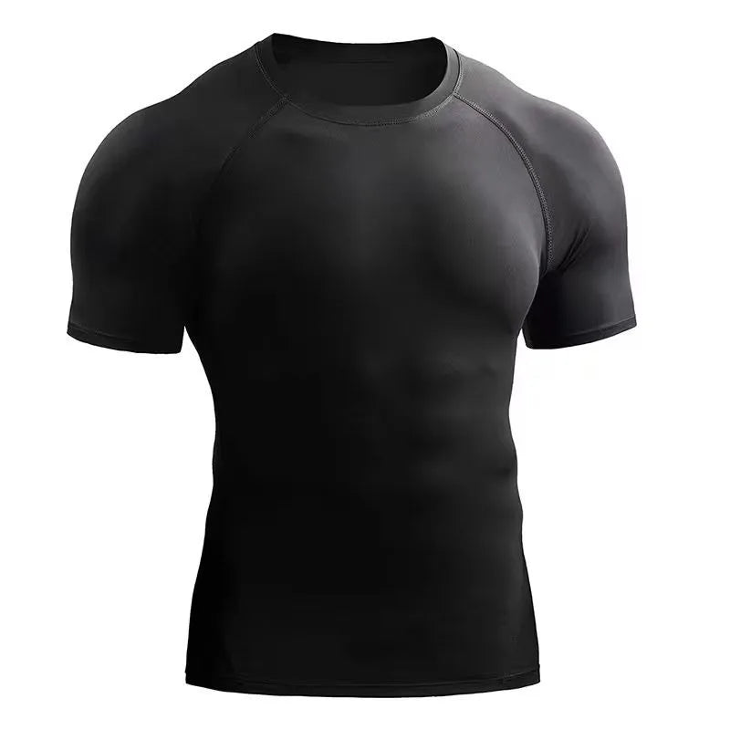 Camiseta Masculina ATHLOZ Dry-Fit Justa para Corrida e Treino
