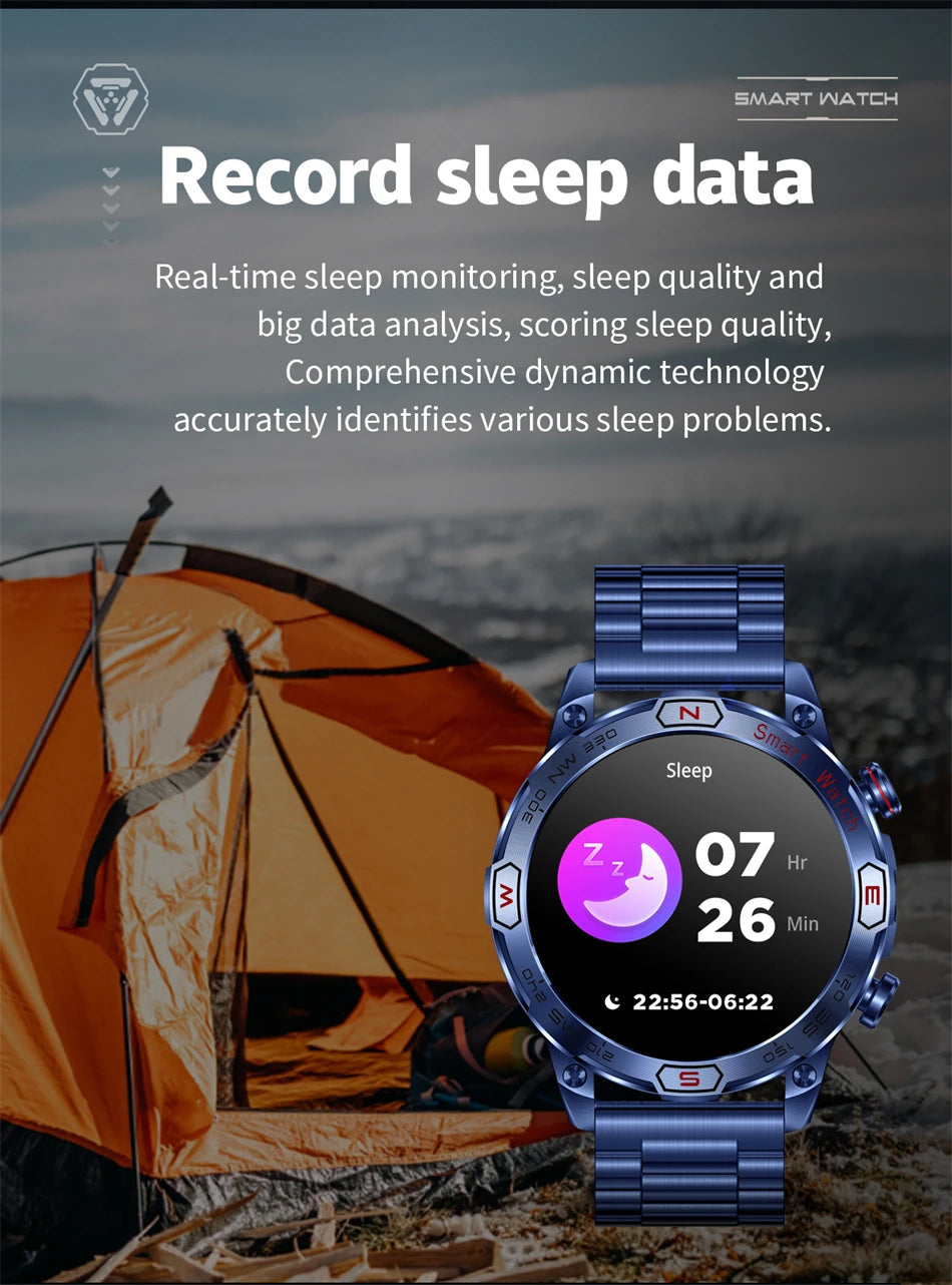 ⌚ Smartwatch ATHLOZ AMOLED GPS – Performance Inteligente