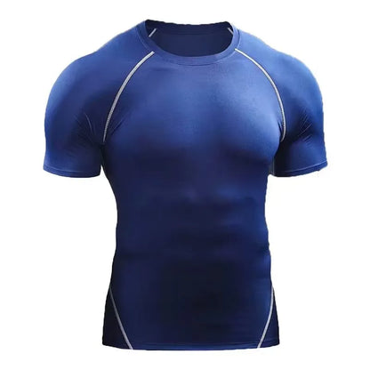 Camiseta Masculina ATHLOZ Dry-Fit Justa para Corrida e Treino