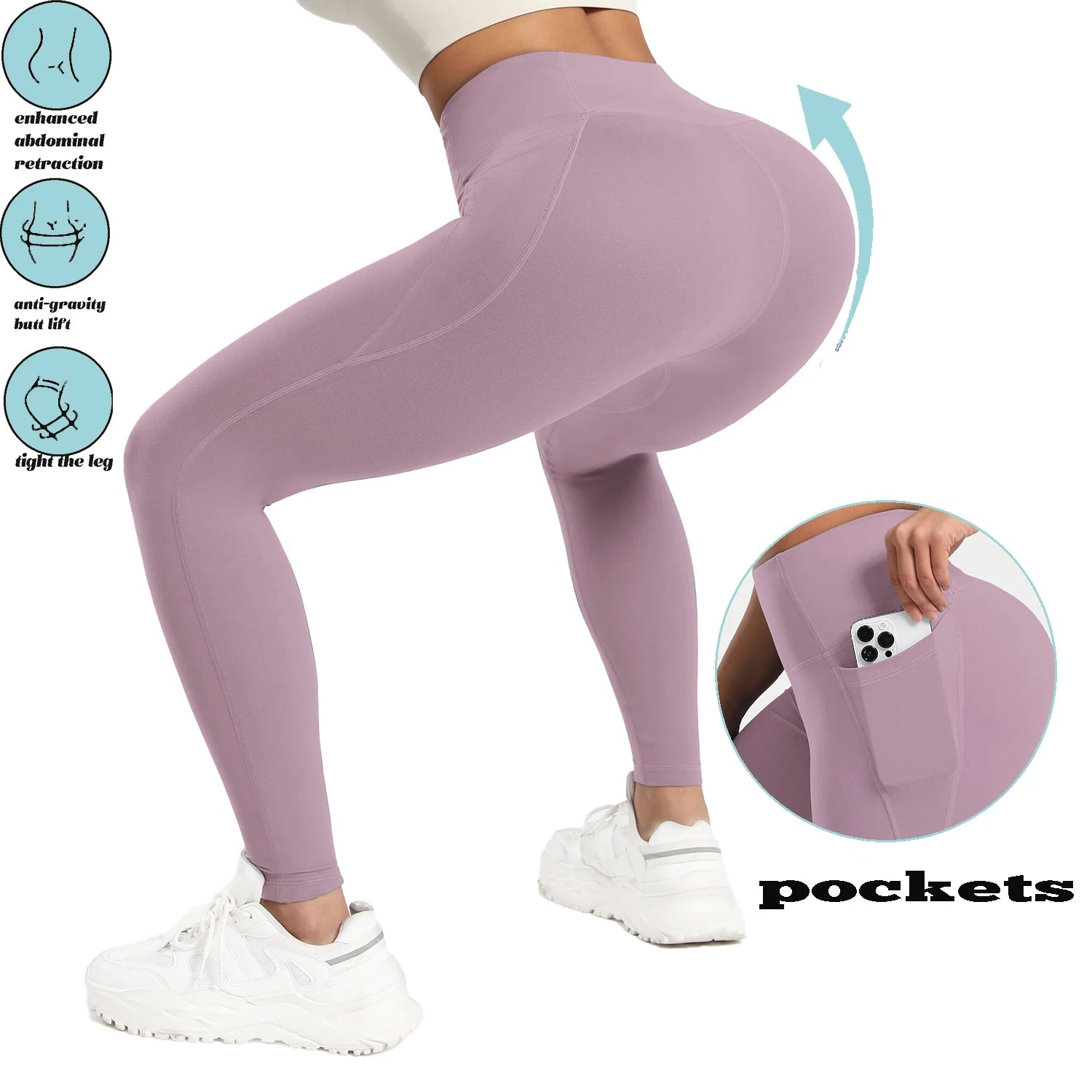 Legging Feminina ATHLOZ Sculpt Pro – Performance, Sustentação e Estilo