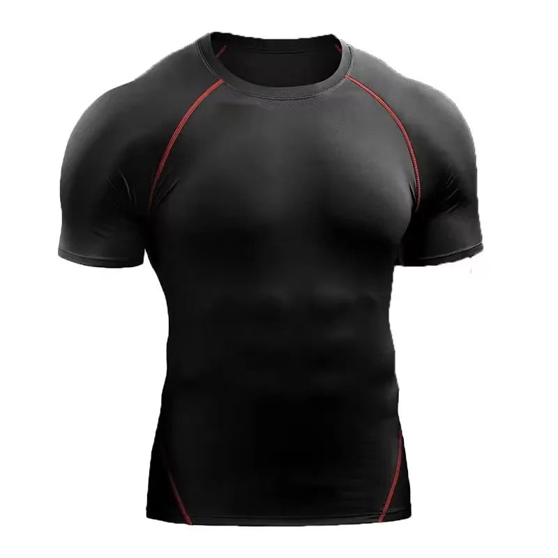 Camiseta Masculina ATHLOZ Dry-Fit Justa para Corrida e Treino