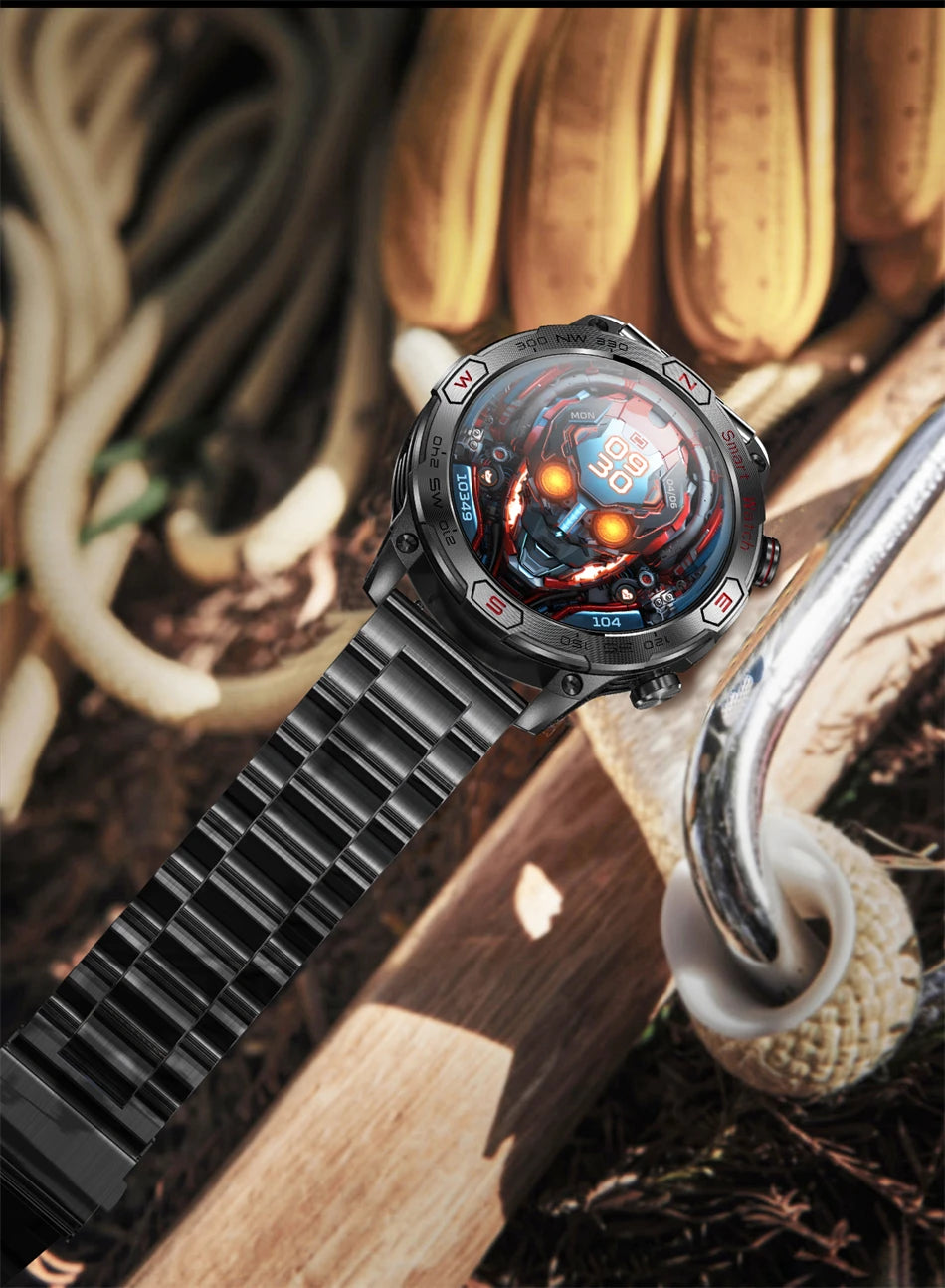 ⌚ Smartwatch ATHLOZ AMOLED GPS – Performance Inteligente