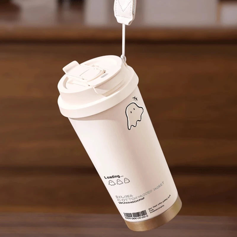 Kawaii Garrafa Térmica Portátil