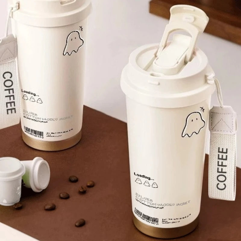 Kawaii Garrafa Térmica Portátil