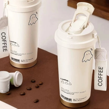 Kawaii Garrafa Térmica Portátil