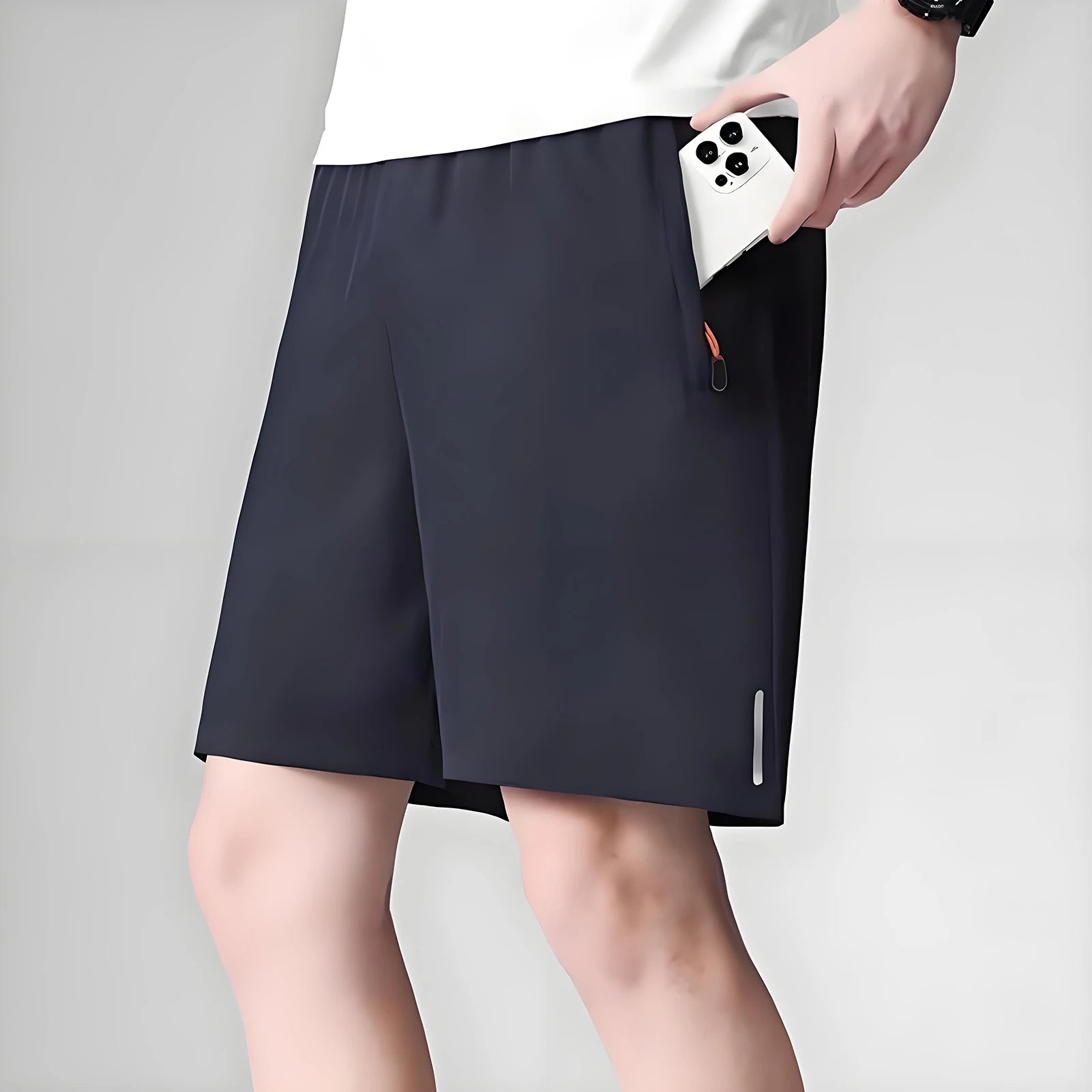 Shorts Masculino ATHLOZ Flex Casual – Conforto Inteligente para o Dia a Dia Ativo