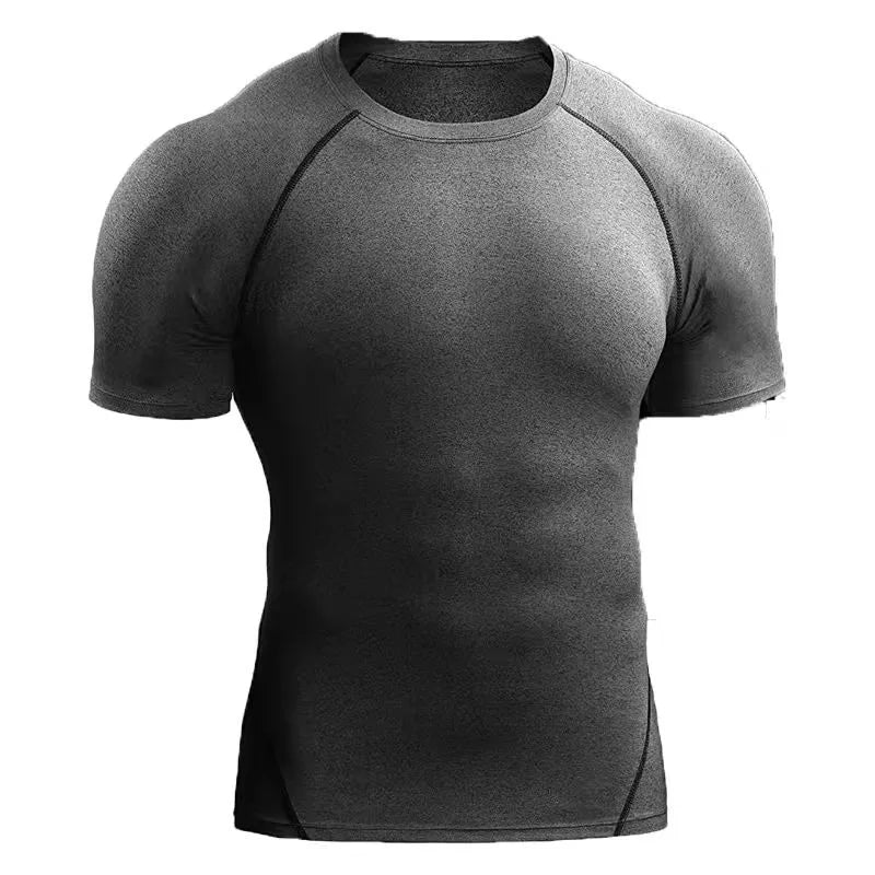 Camiseta Masculina ATHLOZ Dry-Fit Justa para Corrida e Treino