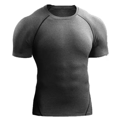 Camiseta Masculina ATHLOZ Dry-Fit Justa para Corrida e Treino