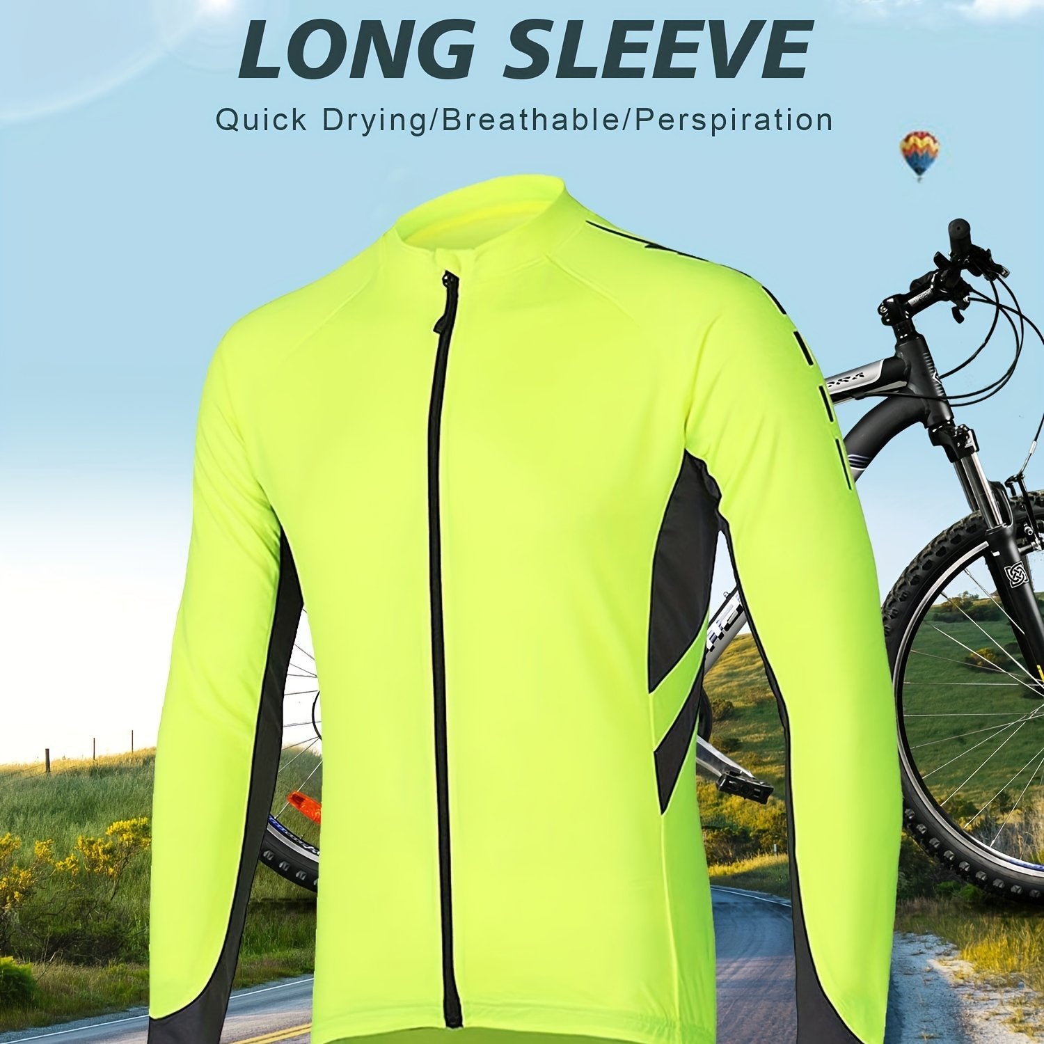 Camisa de Ciclismo Atholz Manga Longa: Performance e Conforto na Estrada